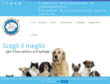 Tablet Screenshot of casadelcanerimini.com